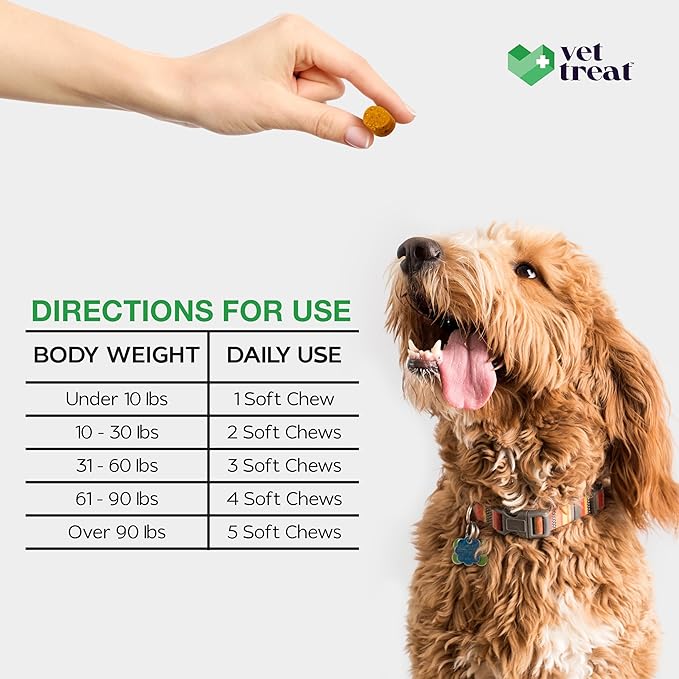 Dog Allergy Relief Chews - 120 Dog Allergy Chews - Itch Relief for Dogs - Anti Itch for Dogs - Dry & Itchy Skin - Allergies & Immune Support Supplement, Omega 3 Fish Oil, Probiotics - USA