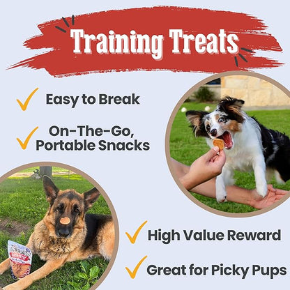 Farm To Pet - Dog Training Treats - 12 oz Chicken Chips, Single Ingredient, Lean, All Natural, Healthy Dog Treats for Small, Medium, Large Breeds, & Puppies, Made in USA
