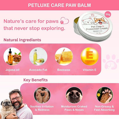 Dog Paw Washer Kit - Includes Paw Cleaner Cup, Towel, Pet Bath Brush & Moisturizing Balm - Dog Foot Washer for Muddy Paws, ideal for Small & Medium Dogs (Pink, Small)