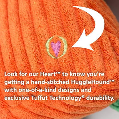 HuggleHounds Knottie Plush Dog Toy - Dog Stuffed Animal Toy, Puppy Toys, Squeaky Dog Toy for Small, Medium & Large Dogs, Soft, Durable Plush to Keep Them Busy - SEB Sloth, Small