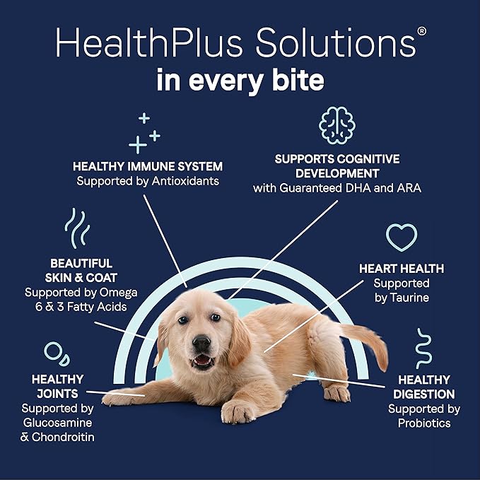 Canidae Pure Limited Ingredient Premium Puppy Dry Dog Food, Real Chicken, Lentil & Whole Egg Recipe, 12 lbs, Grain Free