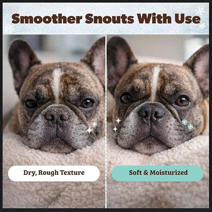 Natural Dog Company Snout Soother Balm – Dog Nose Balm for Dry Cracked Snouts, Moisturizing Winter Nose Care with Coconut Oil & Shea Butter, Lick Safe Dog Snout Balm for All Breeds, 0.15 oz Stick