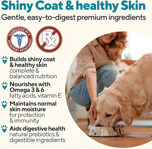 Dave's Pet Food Sensitive Skin Dog Food for Skin and Coat (Chicken & Sweet Potato), Wet Canned, Made in USA, 13.2oz Cans (12 Pack)