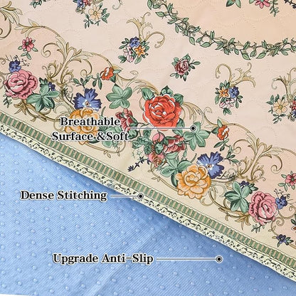 Qeils Washable Pee Pads, Reusable Puppy Pads Super Absorbent Leakproof Dog Training Pads, Non-Slip Wee Wee Pads for Crate, Floor, Potty Pads Feeding Mat Dog Pee 2 Pack 36"x36"