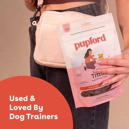 Pupford Soft & Chewy Training Treats for Dogs & Puppies (Beef, 5 oz)