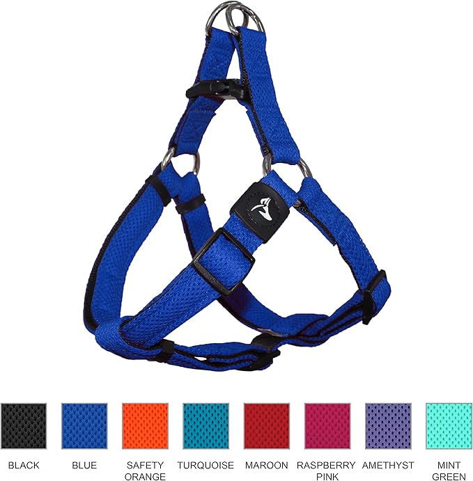 Kruz No Pull Dog Harness (Chest 26”-38”, Weight 44-88 lbs) Heavy-Duty Pet Harness for Large Breeds, Ultra-Comfort Fit, Lifetime Durability, Adjustable Dog Harness No Pull Design (Black, Large)