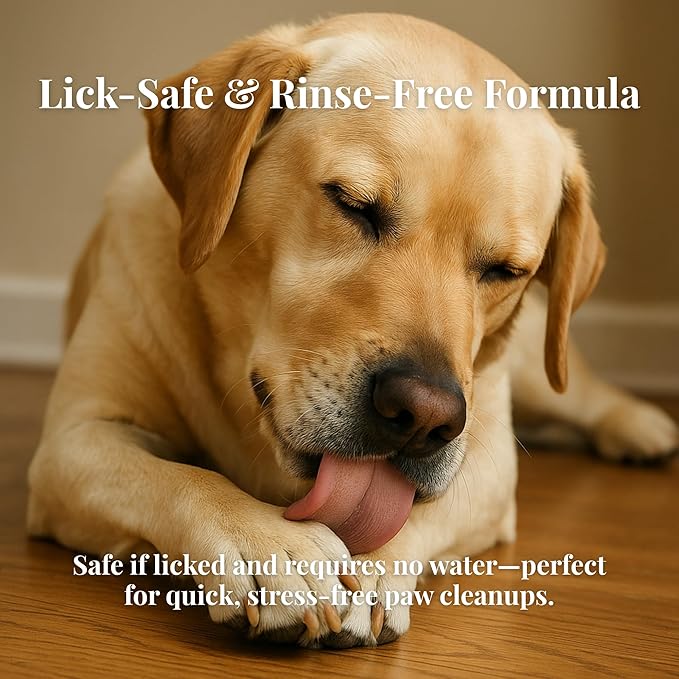 Dr. Paws Foaming Dog Paw Cleaner, Non-Toxic, pH-Balanced, Lick-Safe Paw Cleaner for Dogs, Effective Animal Washer and Feet Cleaner, Wipes for Paws and Butt, Built in Soft-Tip Head - 150ml