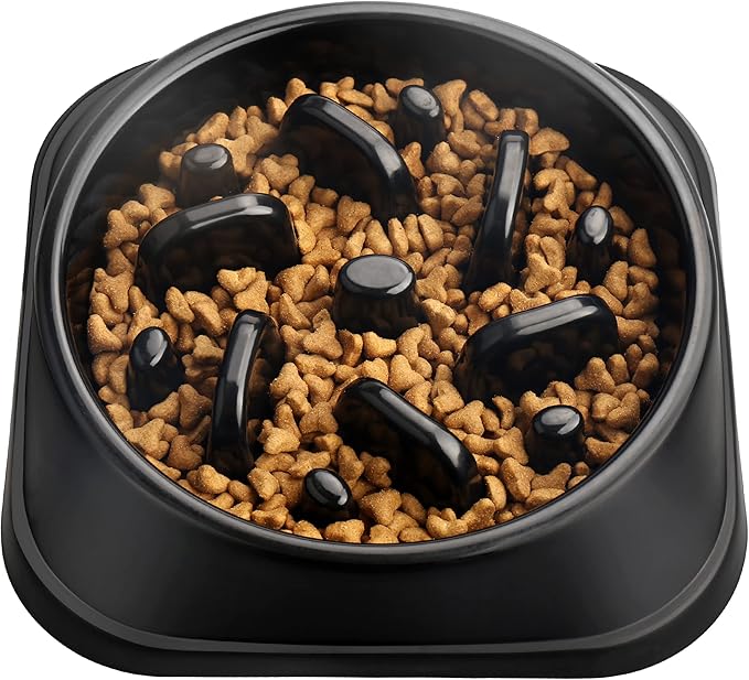 UPSKY Slow Feeder Small Dog Puzzle Bowl Feeder - Anti-Slip, Anti-Bloat, Anti-Choking