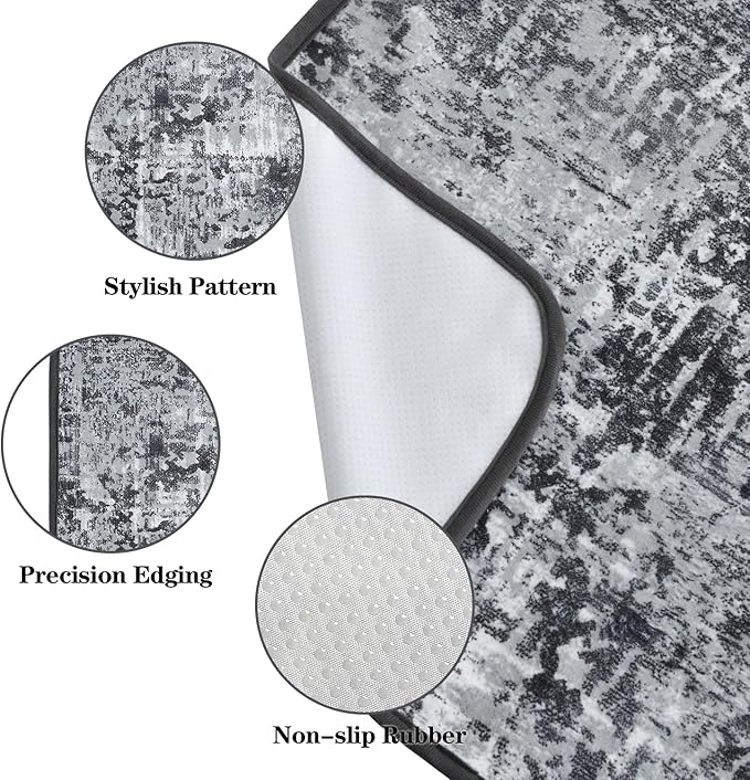 Qeils Washable Pee Pads for Dogs, 2 Pack Reusable Puppy Pads 18"x24" Super Absorbent Leakproof Dog Training Pads, Non-Slip Potty Pads for Crate, Floor, Couch, Whelping Pads Litter Mat Puppy Supplies