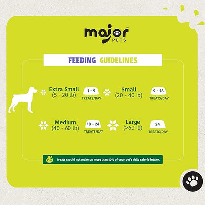 MAJOR PETS Freeze Dried Raw Beef Liver Dog Treats,Single Ingredient,All Natural,No Additives-Healthy Training Treats or Meal Topper for All Dogs-3.5 Ounce (Pack of 1)