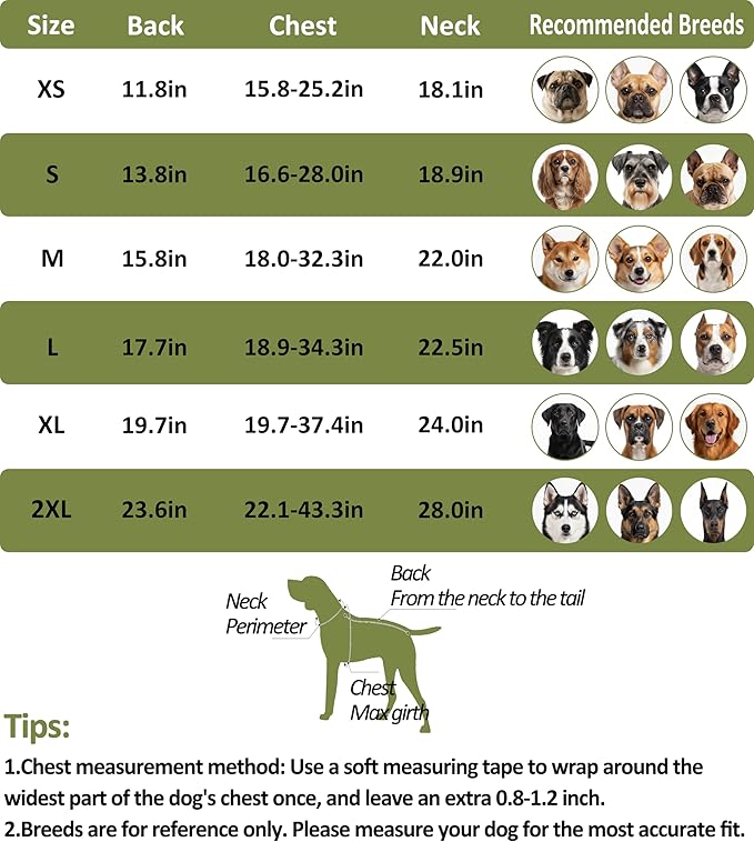 Puffer Dog Winter Coat for Rain and Snow, Water-Repellent and Windproof Jacket Keeps Dogs Warm and Dry, High Collar and Harness Opening Design, Ideal Dog Stocking Stuffer (Aurantium, X-Large)