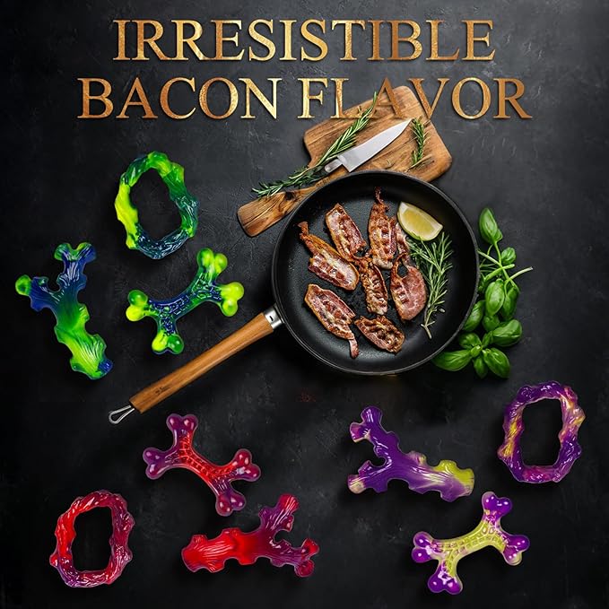 Frienhund 9-Pack Indestructible Dog Toys for Aggressive Chewers, Durable Chew Toys for Large Dogs, Dog Toy for Aggressive Chewer Large Breed, A Super Set for Happiness for All Dogs