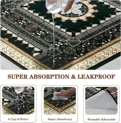 Qeils Washable Pee Pads for Dogs, 2 Pack Reusable Puppy Pads 36"x41" Super Absorbent Leakproof Dog Training Pads, Non-Slip Potty Pads for Crate, Floor, Couch, Whelping Pads Litter Mat Puppy Supplies