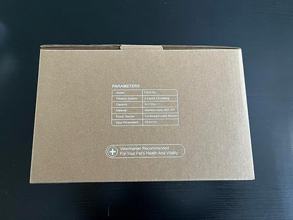 Wireless Cat Water Fountain Stainless Steel,135floz/4L Battery Operated Automatic Pet Fountain,Cordless Cat Water Dispenser Pet Drinking Water Fountain for Multicat Cats Dog Outdoor