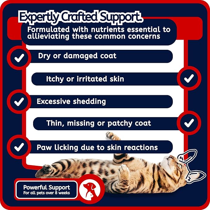 Itchy Pet Approved Krill Oil Bites - Up to 240 Day Supply - Hypoallergenic Skin & Coat Supplement - Shedding & Allergy Support for Dogs & Cats (1 Pack, Cheese)