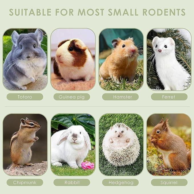 ERKOON Timothy Hay Sticks,Rabbit Chew Toys for Teeth Natural Molar Sticks Rabbits Treats for Bunnies, Chinchilla Guinea Pigs, Gerbil, Hamster (50 Pcs)