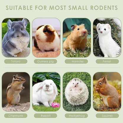 ERKOON Timothy Hay Sticks,Rabbit Chew Toys for Teeth Natural Molar Sticks Rabbits Treats for Bunnies, Chinchilla Guinea Pigs, Gerbil, Hamster (50 Pcs)