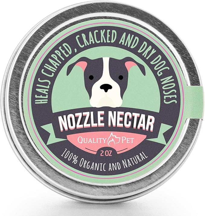 Dog Nose Balm - 100% Organic & Natural Nose Moisturizer and Healing Cream Butter - Dog Dry Nose Treatment and Moisturizer - Heals, Repairs & Protects Chapped, Damaged & Rough Noses
