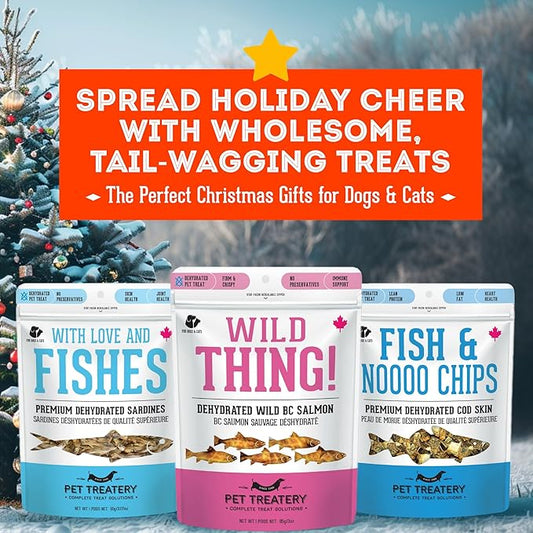 The Granville Island Pet Treatery Sardines for Dogs & Sardines for Cats (7.4 oz, Pack of 1) - Dehydrated Single Ingredient Dog Treats - All Natural Treats, Grain Free – Dog Training Treats