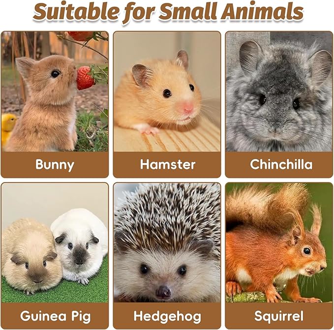 PINVNBY Large Bunny Tunnel Bed Removable and Cozy Guinea Pig Hideout Tunnel Washable Small Animal Tunnels Tube Toys Guinea Pig Accessories for Rabbit Chinchilla Hedgehog Ferret (Gray)