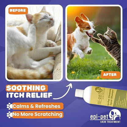 Epi-Pet Cleansing Agent Pet Shampoo, 16-Ounce
