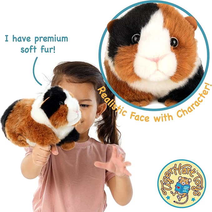 TigerHart Gianni The Guinea Pig - 9 Inch Stuffed Animal Plush