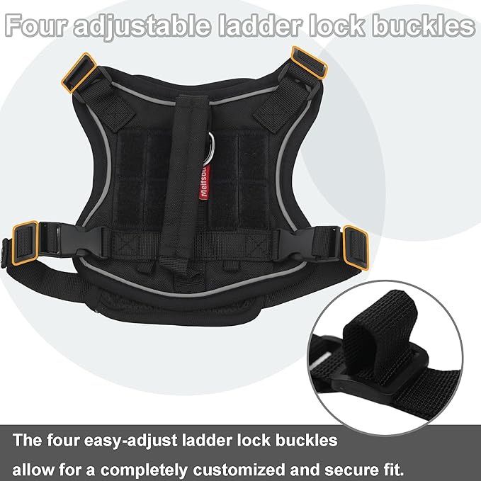 Dog Harness and Leash Set, Small Sized No Pull Pet Harness with Control Handle, Adjustable Tactical Harness for Small Medium Dogs Cats, Reflective Puppy Harness for Walking Hiking Training