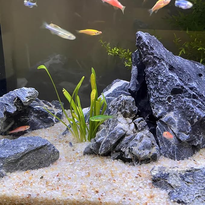 5 lbs Aquarium Silica Sand. 0.4-0.8 mm Mini Gravel Substrate for Fish Tank, Plants Potted, Fire Pits, Candle, Vase Filler and Crafts