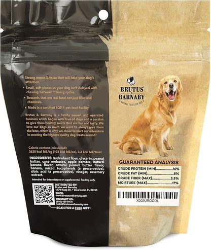 BRUTUS & BARNABY Sweet Potato (8oz) + Training Treats for Dogs (8oz)