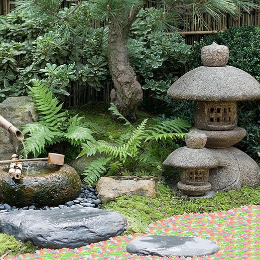 20-Pack Glow in The Dark Rocks, 1.77" Resin Outdoor Garden Decorations Luminous Pebbles Stones for Garden Plants/Aquarium/Backyard Path, Aquarium Gravel [Orange]