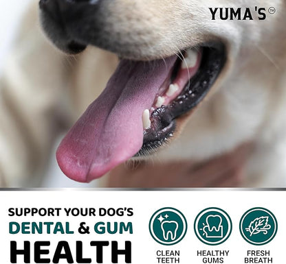 Advanced Dog Dental Powder, Breath Freshener with Multivitamin, Dog Teeth Cleaning, Bad Breath & Tartar and Plaque Off Remover for Dogs Probiotics lab co, Pet Oral Care - Vitamins and Supplements