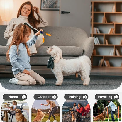 Dog Clicker - Sound Positive Behavior Trainer, 10 Pieces Interactive Cat Clicker for Training and Fun, Pet Accessory for Obedience and Socialization, Animal Category Lightweight Feature