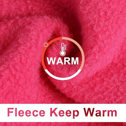 Dog Sweaters for Small Dogs Girl Fleece Vest Dog Sweater with Leash Hole Warm Pullover Puppy Jacket Small Doggy Sweater Female Winter Doggie Clothes Pink Teacup Puppy Outfit, M, Rose