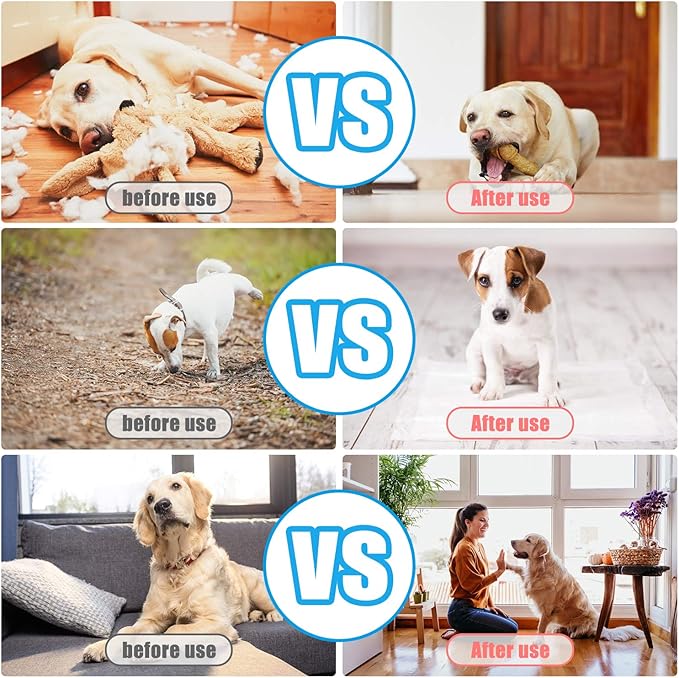 Diyife Dog Clicker for Training, 2 Pack Dog Training Clicker, Clicker Dog Training with Wrist Strap, Pet Training Clicker, Perfect for Dog Cat Puppies Behavioral Training (Blue and White)