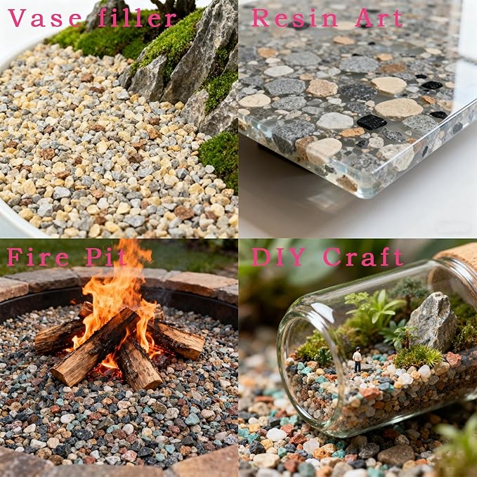 TWINKLING Silica Sand, Aquarium Sand, Horticultural Sand, Vermiculite, Coarse Sand for Plants, Fire Pit, Aquarium, Fish Tank, Resin Art, DIY Craft, Vase Filler, Home Decor, 410g/14.5oz (30-60 Mesh)