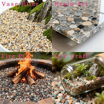 TWINKLING Silica Sand, Aquarium Sand, Horticultural Sand, Vermiculite, Coarse Sand for Plants, Fire Pit, Aquarium, Fish Tank, Resin Art, DIY Craft, Vase Filler, Home Decor, 410g/14.5oz (16-30 Mesh)