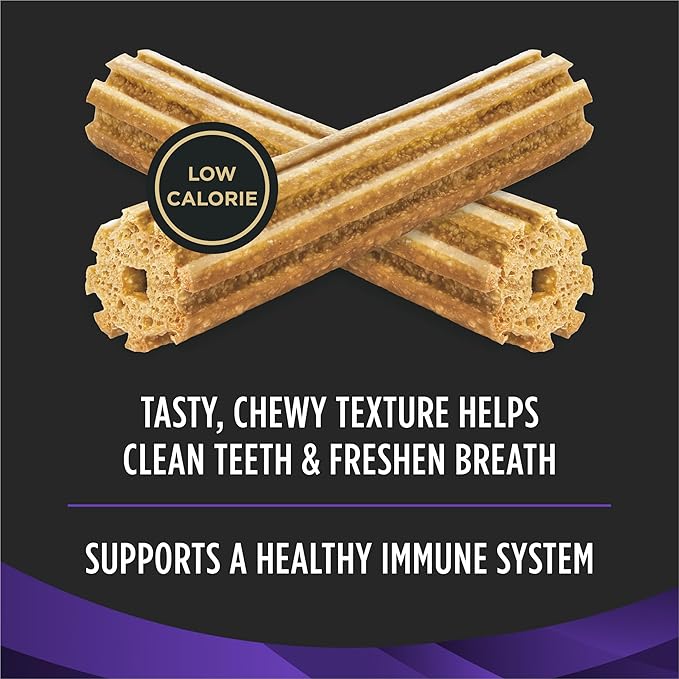 Pro Plan Veterinary Diets Purina OraChews - Small and Medium Breed Dental Chews for Dogs – 7 Treats