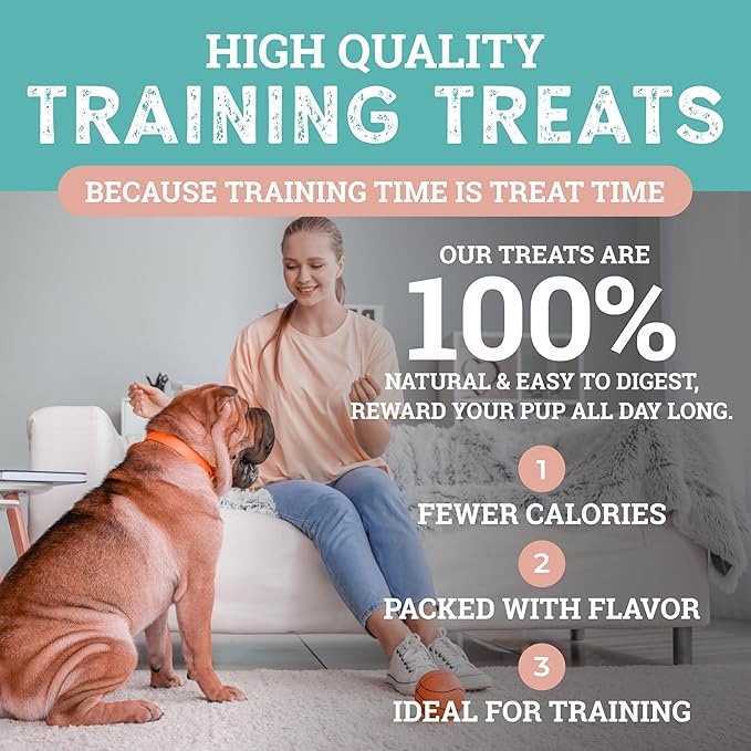 etta says! Sit Training Treats - All Natural Smoked Salmon Soft Treats for Dogs - Made in The USA - Soft & Chewy for Small, Medium & Large Dogs or Puppies