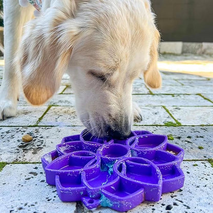 SodaPup Mandala eTray – Durable Slow Feeder Tray Made in USA from Non-Toxic, Pet-Safe, Food Safe Material for Mental Stimulation, Calming, Avoiding Overfeeding, Slow Eating, Healthy Digestion & More