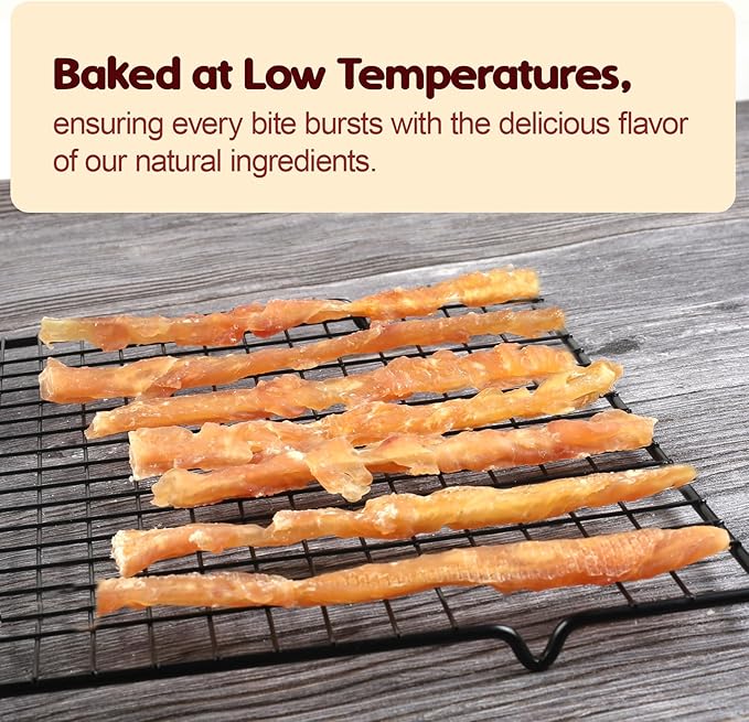 TailParty Turkey Tendons for Dogs with Fish Oil & Taurine: All-Natural Dental Chew Stick, Rawhide Alternative, Long-Lasting Training-Reward Treats for Health-Conscious Pet Owners