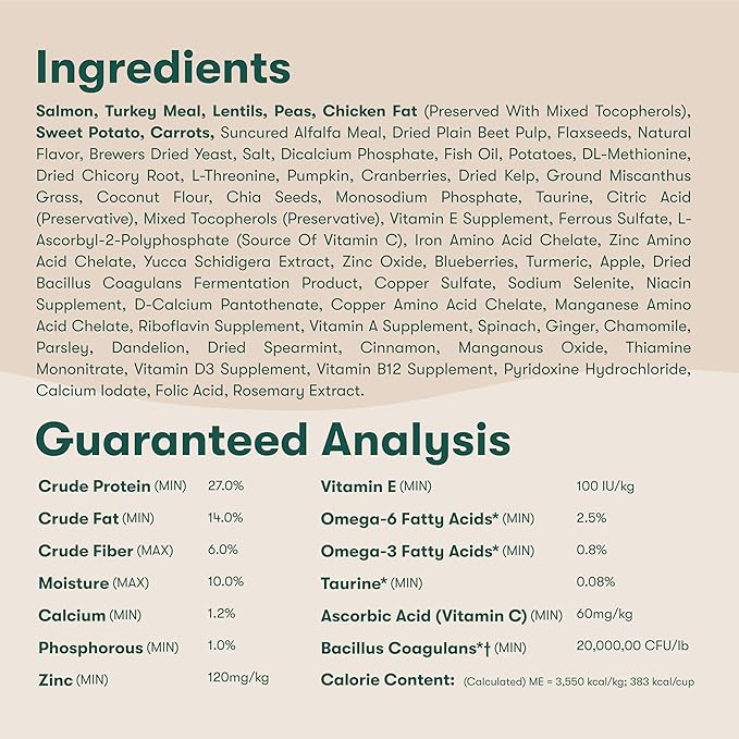 Jinx Premium Grain-Free Dry Dog Food, for All Lifestages - Real Salmon, Sweet Potato & Carrot Kibble with Superfoods for Immune Support & Probiotics for Digestive Support - No Fillers - 30lb