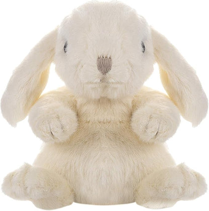 DILLY DUDU Cream Bunny/Rabbit Stuffed Animal Plush Soft Toy 6-Inch
