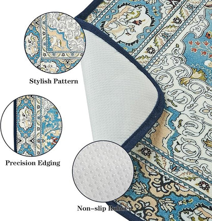 Qeils Washable Pee Pads for Dogs, 2 Pack Reusable 48"x48" Super Absorbent Leakproof Dog Training Pads, Non-Slip Potty Pads for Crate, Floor, Kennel, Whelping Litter Mat Puppy Supplies