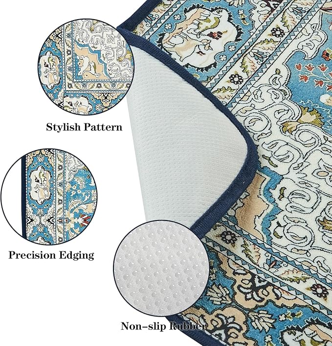 Qeils Washable Pee Pads for Dogs, 2 Pack Reusable 36"x36" Super Absorbent Leakproof Training Pads, Non-Slip Potty for Crate, Floor, Couch, Whelping Litter Mat Puppy Supplies