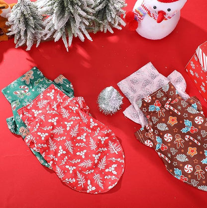 Weewooday 4 Pack Dog Shirts Pet Costumes Funny Pattern Soft Dog T-Shirt Pet Outfit for Small Medium Large Dogs Cats Cosplay Party (XXL)