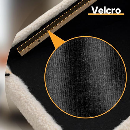 MEWANG Dog Ramp with Storage for Small Dogs & Cats – Pet Stairs, Footstool and Hidden Storage Box, 3-in-1 Design, Anti-Slip, Supports up to 100kg, Suitable for Sofas, Beds, and Living Room Use-Beige