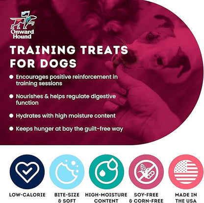 Onward Hound Training Treats for Dogs - Soft Venison - Low Calorie Dog Training Treats for Sensitive Stomachs with Single Source Premium Protein, Corn Free, & Soy Free Formula - 4 oz
