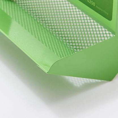 CounttyLivin Metal Small Animal Feeder with Lid, Heavy Duty, Large Capacity Food Dispenser, Great for Rabbits, Guinea Pigs, Chinchillas and Other Small Animals. (4.6 inch, Green)