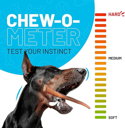 Sitka Farms Bully Sticks XL 12 inch - 12 Count - Long Lasting Dental Dog Treats for All Dogs and Puppies - Single Ingredient Bully Sticks for All Chewers - No Bones or Hide