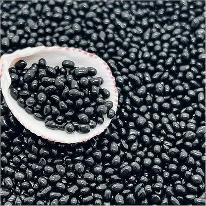 BXI 2.2 Lbs Small Aquarium Substrate Gravel Sand, Polished Smooth Fish Tank Gravel, Colorfast Uncoated Vibrant Blue Sea Glass, Decorative Stones for Vase Fillers, Fairy Garden, Potted Plants